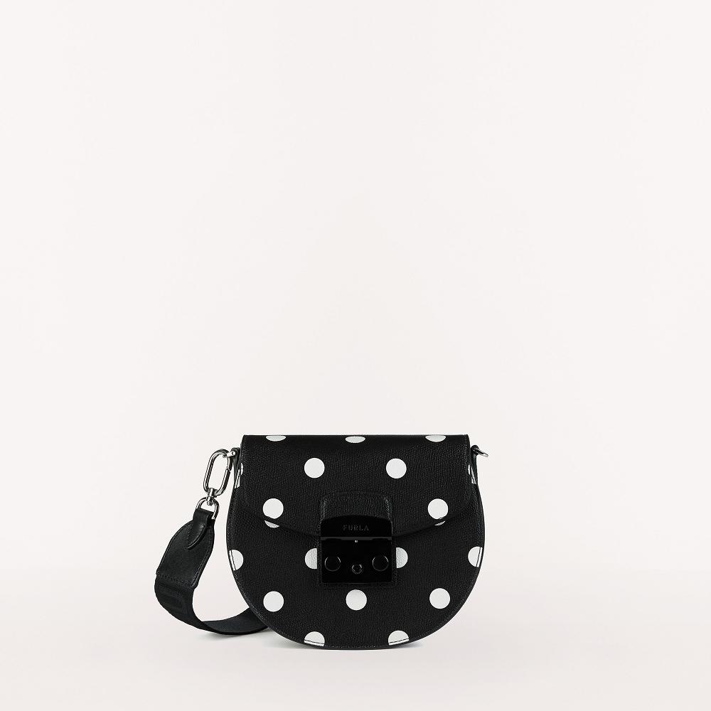 Furla Metropolis Tasker Udsalg - Crossbody Dame Sort EIL495623